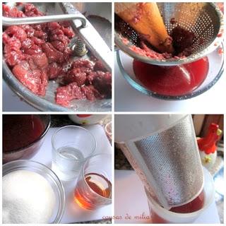 Licor de fresas