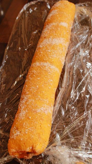 Brazo de coco, zanahorias y cabello de ángel