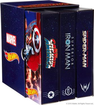Hot Wheels Marvel Secret Wars, 3 coches de colección