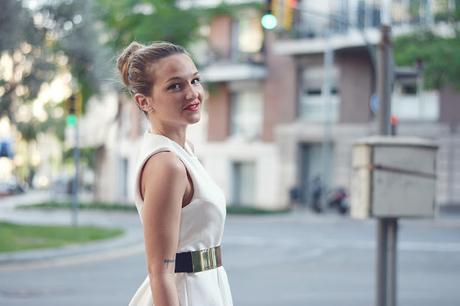 WHITE, GOLD AND SNAKE PRINT