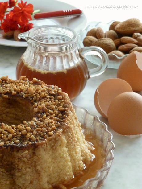 Flan con Leche de Almendras