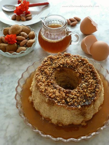 Flan con Leche de Almendras