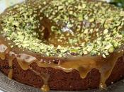 Bizcocho chocolate salsa toffe whisky pistachos (TMX)