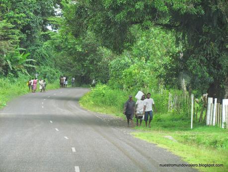 Lungaville; en la Isla Espiritu Santo, Vanuatu