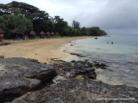 Lungaville; en la Isla Espiritu Santo, Vanuatu