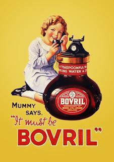 poster vintage años 40 bovril