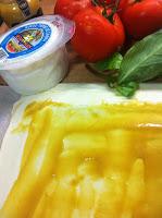 Tarta Fina De Tomate Y Queso De Cabra