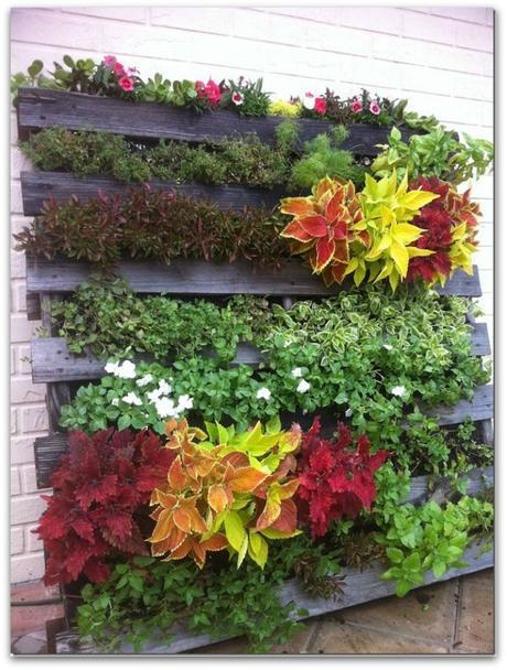 Inspiración para DIY: Jardines Verticales Inspiración para DIY: Jardines Verticales