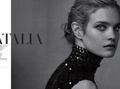 Natalia Vodianova posa para Dior Magazine