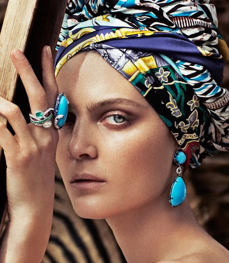 Marina Perez posa tribal para Rabat