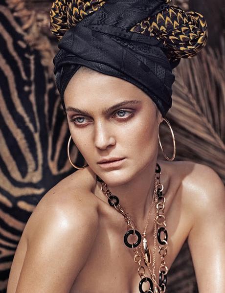 Marina Perez posa tribal para Rabat