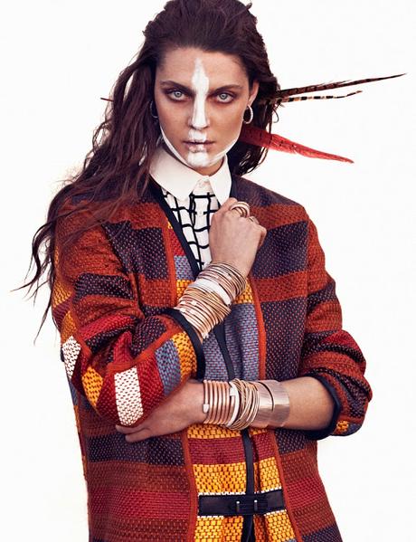 Marina Perez posa tribal para Rabat