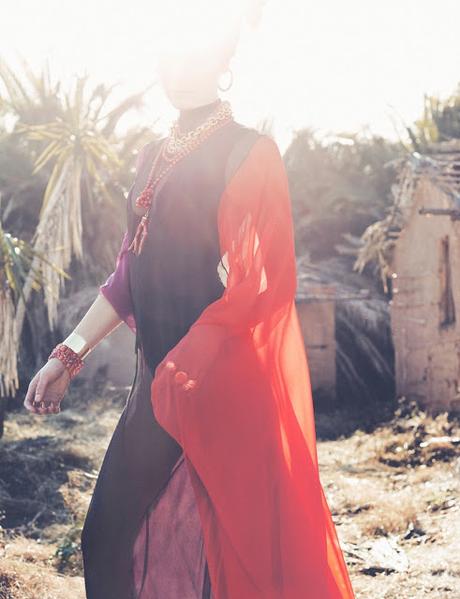 Marina Perez posa tribal para Rabat