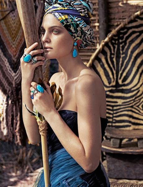 Marina Perez posa tribal para Rabat