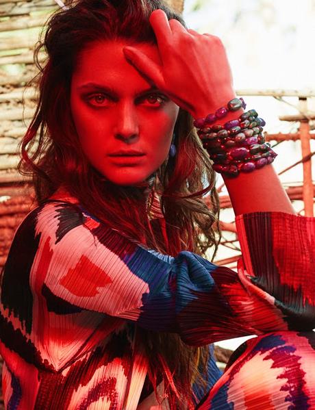 Marina Perez posa tribal para Rabat