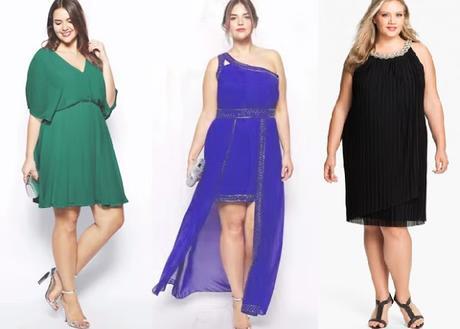 VESTIDOS CORTOS DE FIESTA PARA GORDITAS