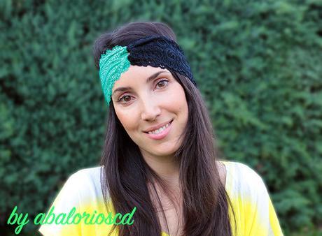 Turbantes de encaje con y sin máquina de coser turbante-de-encaje