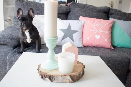 La primavera de mi sofá gris con colores pastel! La primavera de mi sofá gris con colores pastel!