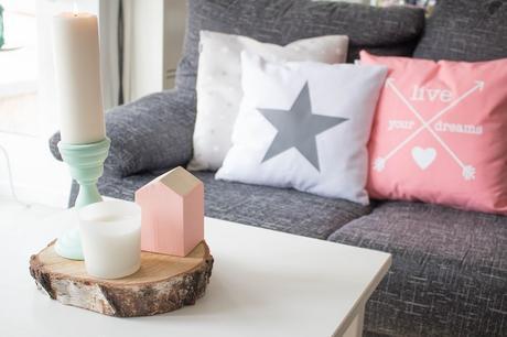 La primavera de mi sofá gris con colores pastel! La primavera de mi sofá gris con colores pastel!