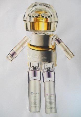 Collage de figura humana