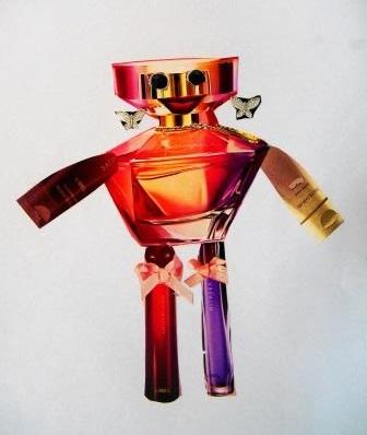 Collage de figura humana