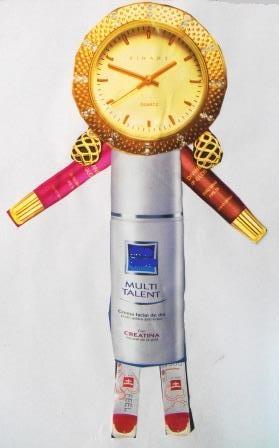 Collage de figura humana