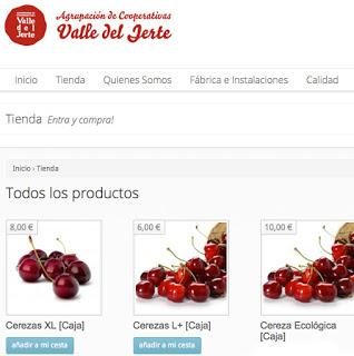 Comprar Cerezas del Jerte por Internet