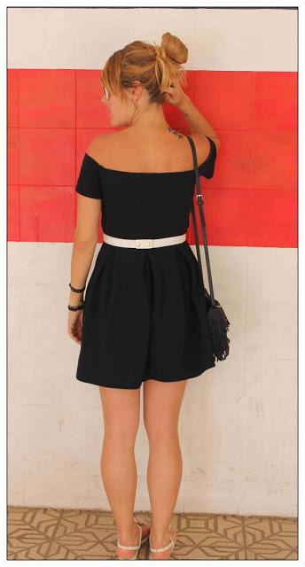 Vestido Escote Hombros