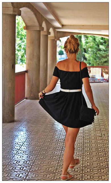 Vestido Escote Hombros