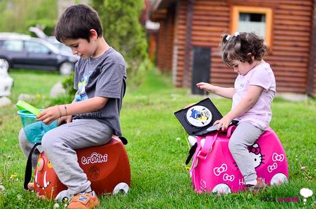 De viaje con nuestras maletas Trunki