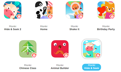 Monkimun. Apps para aprender idiomas de 2 a 6 años