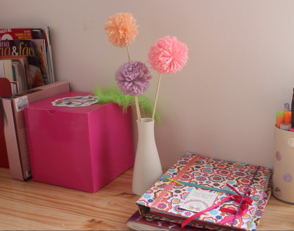 ¿Cómo hacer una barra humectante para las piernas? Decora tu casa con flores de lana!