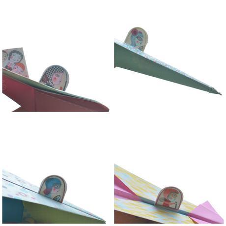 Haciendo aviones de papel