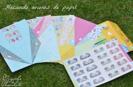 Haciendo aviones de papel