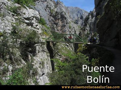 Ruta del Cares: Puente Bolín