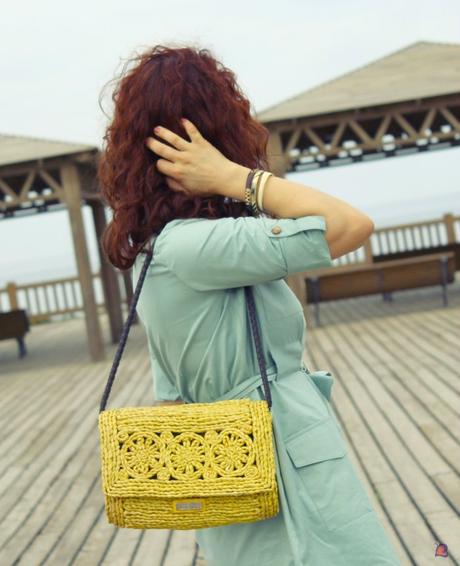 Vestido Aguamarina - Aquamarine Dress - Aquamarine Robe