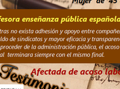 Testimonio Mobbing: testigos mudos enseñanza pública española