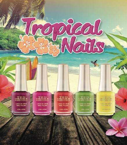 Nueva Colección de Lacas de Uñas, Tropical Nails, de Cazcarra