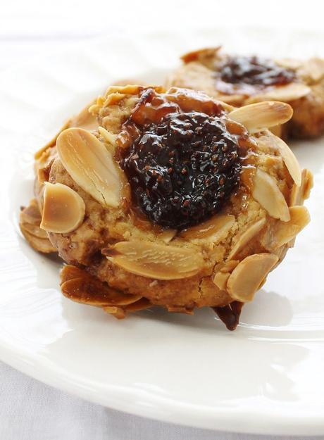 Galletas Aplastadas Con Mermelada