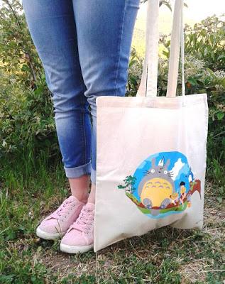 Bolsa tela ecológica vecino Totoro