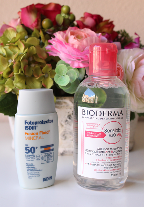 Fusion Fluid Mineral y Sensibio de Bioderma