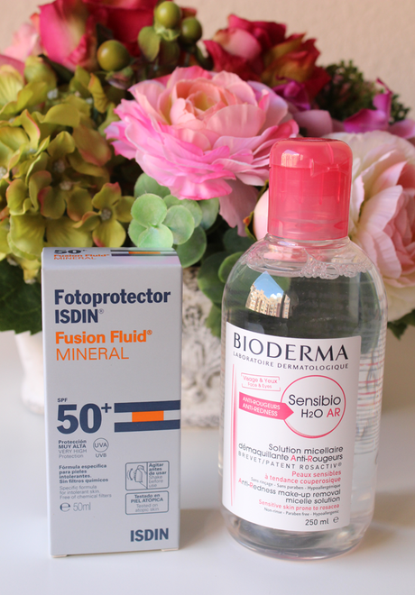 Fusion Fluid Mineral y Sensibio de Bioderma