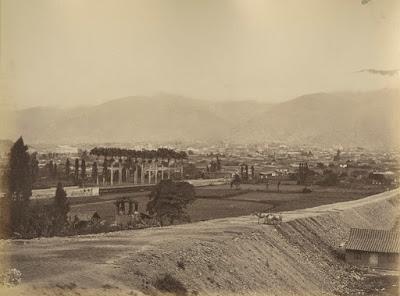 Raras fotos de Caracas en 1880