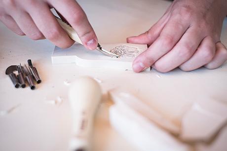 Ogee Table Line, diseño textil