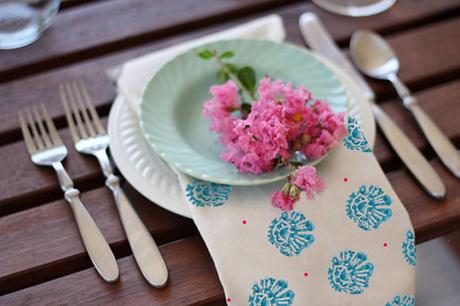 Ogee Table Line, diseño textil