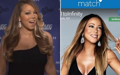 Mariah Carey se registra en el sitio Match ¿querrá buscar novio?
