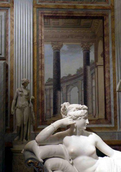 Urania y paisaje Borghese