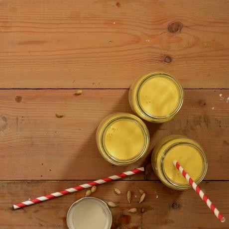 LASSI DE MANGO Y LECHE DE ARROZ