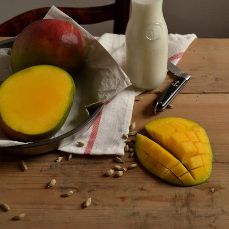 LASSI DE MANGO Y LECHE DE ARROZ