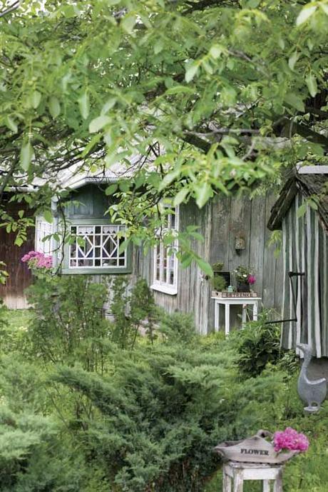 Una casa de campo sencilla y natural